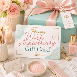 Work Anniversary Gift Card